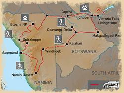 Geführte Botswana Touren