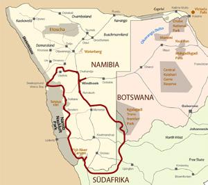 Namibias Süden - KTP und Orange River