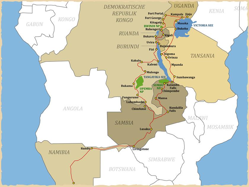 Afrika Forschertour 2014 von Bwana Tucke-Tucke