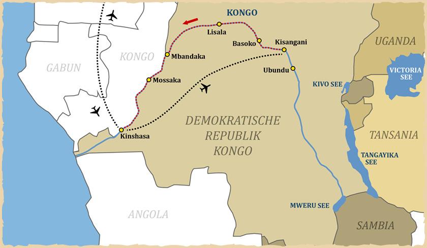 Kongo Fluss-Expedition 2022