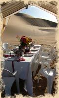 Namib-Heirat in den Dünen von Walvis bay